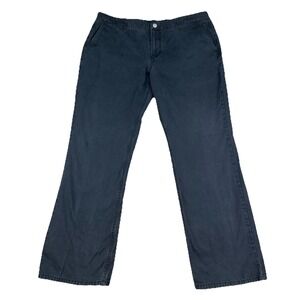 Bonobos Pants Mens 38x32 Blue Chino Straight Leg Flat Front Stretch Trouser